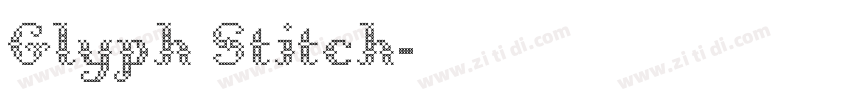 Glyph Stitch字体转换